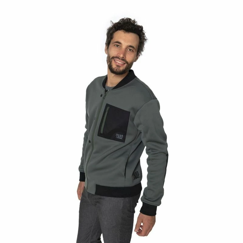 Meilleure affaire 💯 Snap Fleece Jacket - Polaire 😀 – Image 5