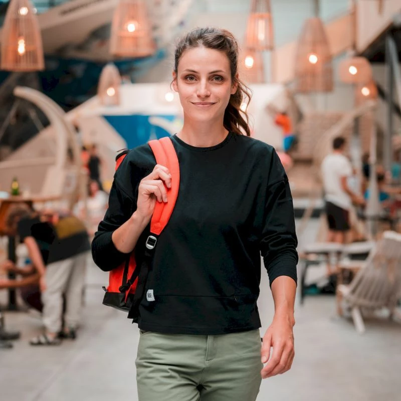 Grosses soldes 🔔 Snap Pocket T-shirt LS - T-shirt femme 💯 – Image 14