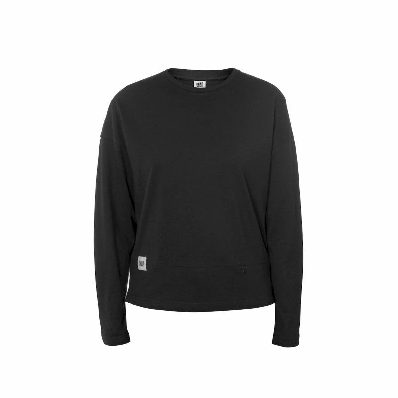 Grosses soldes 🔔 Snap Pocket T-shirt LS - T-shirt femme 💯 – Image 10